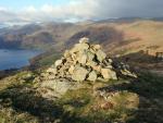 Green Hill summit cairn.