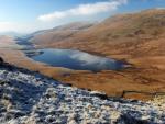 Burnmoor Tarn from Eskdale Fell.