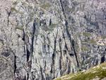 Even closer. Climbers on the crag.