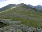 Looking back to Long Green from Slight Side.