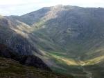 Esk Pike at the head of Eskdale.