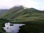 The top of Black Sail Pass looking towards Pillar.