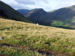 Black Sail Pass. Mosedale below.