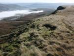 Following the edge of Swarth Fell.