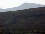 Close up of Grisedale Pike cairns. Whernside beyond.