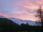 Dawn. Dob Gill car park.