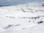 Bell Crags centre skyline. From Tarn Crags.