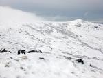 High Saddle? and Low Saddle from Standing Crag.