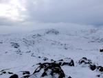 Standing Crag in centre of picture. Maybe the fog is clearing a bit now.