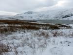 Standing Crag at the head of Blea Tarn.