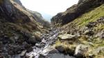 Looking back down the ravine.