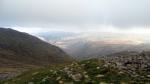 Langstrath from the climb up to Esk Pike.
